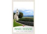 Vianmo Insegna In Legno 18X12 Cm Insel Ufenau Schweiz Kirche Wiese See