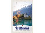 Vianmo Insegna In Legno 18X12 Cm Iseltwald Schweiz Europa See