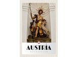 Vianmo Insegna In Legno 18X12 Cm ÖSterreich Skulptur Jesus Gold Schaf