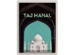 Vianmo Insegna Di Latta 40X30 Cm Indien Asien Islam Taj Mahal Kultur