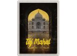 Vianmo Insegna Di Latta 40X30 Cm Indien Islam Taj Mahal Kultur ReligiöN