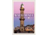 Vianmo Insegna In Legno 18X12 Cm TravemüNde Strand Leuchtturm