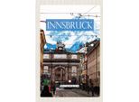 Vianmo Insegna In Legno 18X12 Cm Innsbruck ÖSterreich Aussicht Stadt
