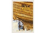 Vianmo Insegna In Legno 18X12 Cm Binz RüGen Boot Strand
