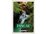 Vianmo Insegna In Legno 18X12 Cm Pongau ÖSterreich Wasserfall