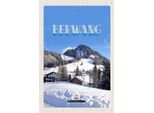 Vianmo Insegna In Legno 18X12 Cm Berwang ÖSterreich Schnee Skiurlaub