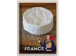 Vianmo Insegna Di Latta 40X30 Cm Frankreich Camembert KäSe Baguette