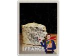 Vianmo Insegna Di Latta 40X30 Cm Frankreich SchimmelkäSe Traditon