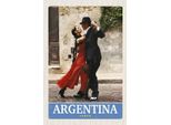 Vianmo Insegna In Legno 18X12 Cm Argentinien Tango StraßE