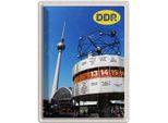Vianmo Insegna Di Latta 40X30 Cm Berlin Alexanderplatz Weltzeituhr