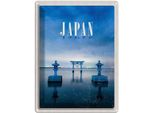 Vianmo Insegna Di Latta 40X30 Cm Japan Asien Meer Kultur Architektur