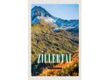 Vianmo Insegna In Legno 18X12 Cm Zillertal WäLder