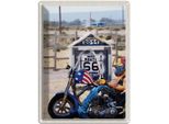Vianmo Insegna Di Latta 40X30 Cm Amerika Route 66 Biker California