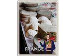 Vianmo Insegna Di Latta 40X30 Cm Frankreich SchimmelkäSe Wein Essen