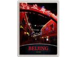 Vianmo Insegna Di Latta 40X30 Cm China Asien Beijing Stadt Weihnachten