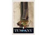 Vianmo Insegna In Legno 18X12 Cm Toskana Italien GebäUde Blumen