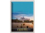 Vianmo Insegna Di Latta 40X30 Cm Calcutta Indien Meer Architektur Trip