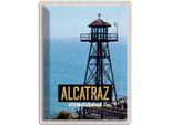 Vianmo Insegna Di Latta 40X30 Cm San Francisco Alcatraz Meer Turm