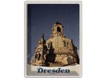 Vianmo Insegna Di Latta 40X30 Cm Dresden Kunst Mittelalter Architektur