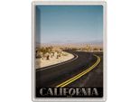 Vianmo Insegna Di Latta 40X30 Cm California Amerika Strand StraßE WüSte