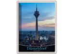 Vianmo Insegna Di Latta 40X30 Cm DüSseldorf Fernseherturm Ausblick Trip