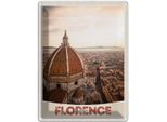 Vianmo Insegna Di Latta 40X30 Cm Florence Italien Europa Stadt Kirche