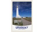 Vianmo Insegna In Legno 18X12 Cm Uruguay Amerika Usa Leuchtturm