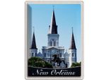 Vianmo Insegna Di Latta 40X30 Cm New Orleans Usa Amerika Kirche
