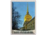 Vianmo Insegna Di Latta 40X30 Cm Saint Petersburg Kirche Architektur