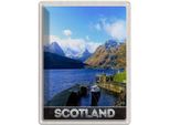 Vianmo Insegna Di Latta 40X30 Cm Schottland Insel Gebirge Schnee Trip
