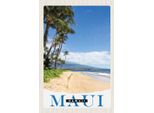 Vianmo Insegna In Legno 18X12 Cm Maui Hawaii Insel Strand Wellen