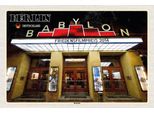 Vianmo Insegna In Legno 12X18 Cm Berlin Babylon Kino