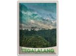 Vianmo Insegna Di Latta 40X30 Cm Tegalalang Indonesien Asien Tropen