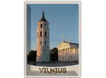Vianmo Insegna Di Latta 40X30 Cm Vilnius Litauen Kirche Architektur