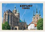 Vianmo Insegna In Legno 12X18 Cm Erfurt Dom Altstadt