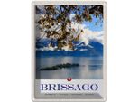 Vianmo Insegna Di Latta 40X30 Cm Brissago Schweiz Natur Wald