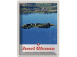 Vianmo Insegna Di Latta 40X30 Cm Insel Ufenau Schweiz HäUser Natur