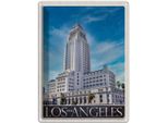 Vianmo Insegna Di Latta 40X30 Cm Los Angeles Usa Amerika Hochhaus