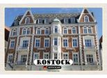 Vianmo Insegna In Legno 12X18 Cm Rostock Galerie Rostocker Hof