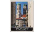 Vianmo Insegna Di Latta 40X30 Cm MüNchen Stadt Mittelalter Architektur