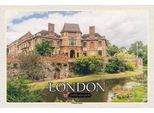 Vianmo Insegna In Legno 12X18 Cm London Uk Eltham Palace River