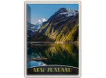 Vianmo Insegna Di Latta 40X30 Cm Neuseeland Meer Gebirge Natur
