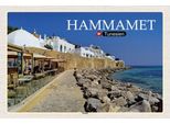 Vianmo Insegna In Legno 12X18 Cm Hammamet Tunesien Meer Strand