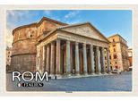 Vianmo Insegna In Legno 12X18 Cm Rom Italien Pantheon Baukunst