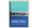 Vianmo Insegna Di Latta 40X30 Cm Ostseebad Insel Poel See Boot