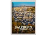 Vianmo Insegna Di Latta 40X30 Cm Salzburg ÖSterreich Schloss Altstadt