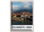 Vianmo Insegna Di Latta 40X30 Cm Villeneuve-Genf Schweiz WäLder Wandern