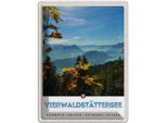 Vianmo Insegna Di Latta 40X30 Cm VierwaldstäTtersee Wanderung Natur