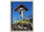 Vianmo Insegna Di Latta 40X30 Cm KitzbüHel ÖSterreich Jesus Skulptur