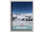 Vianmo Insegna Di Latta 40X30 Cm Ischgl ÖStereich Winter WäLder